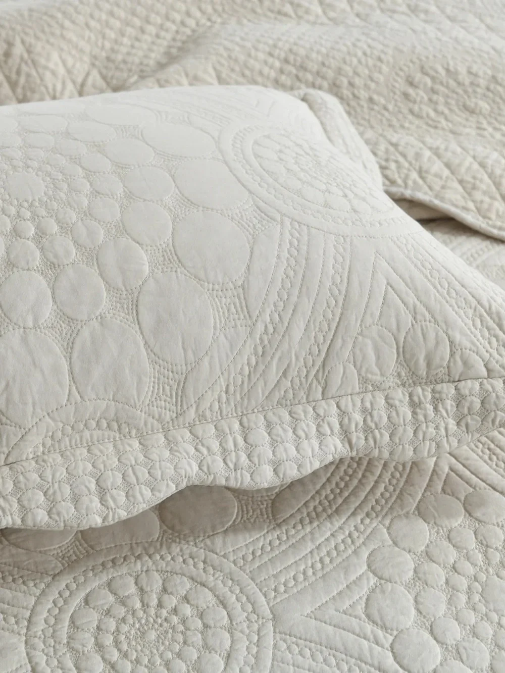 3 PIECE 100% COTTON QUILT SET, OVERSIZED LIGHTWEIGHT QUILTED BEDSPREAD
